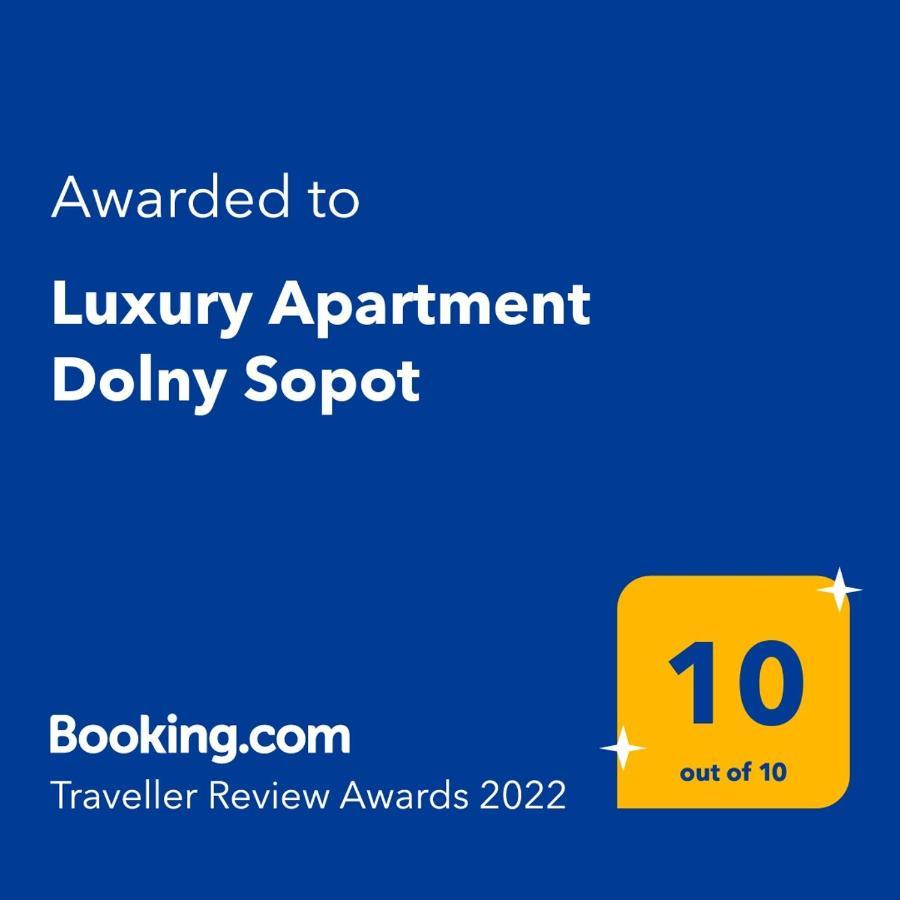 Eternity Luxury Apartment Dolny Zoppot Exterior foto